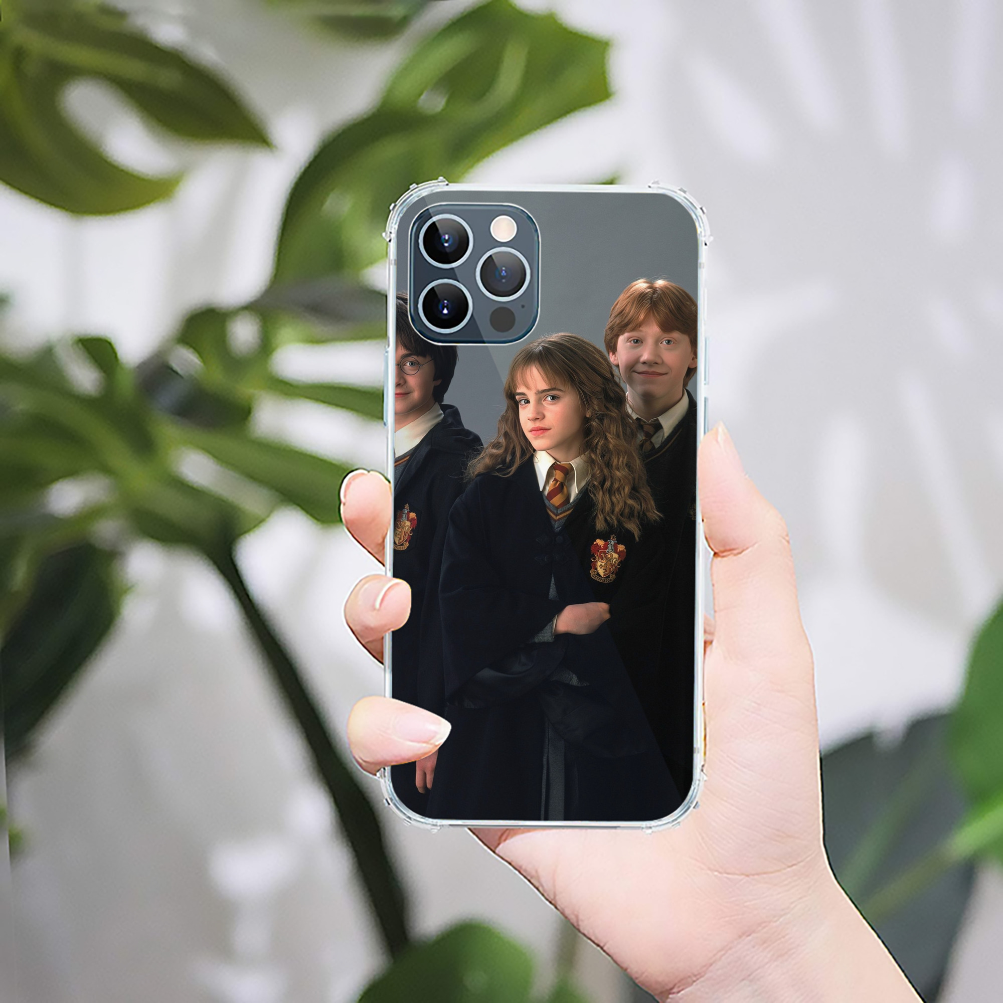（画像用） Harry Potter ハリー・ポッターシリーズ 【iPhone 12シリーズ対応】透明スマホケース（クリアソフトケース）